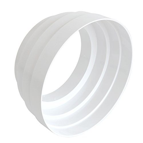 La Ventilazione Cono reductie van ABS M/F 96.75/113.5/123/128 mm Wit