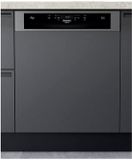 HOTPOINT Semi-geïntegreerde vaatwasser HA3PB14BN7A0X