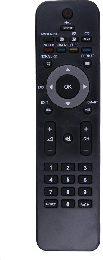 HaverCo Afstandsbediening voor Philips TV RM-670C - 8720143547744