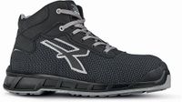 U-Power Morrison ESD S3 CI SRC Chaussures de sécurité hautes noir taille 47