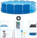 Intex Rond Frame Zwembad - 457 x 122 cm - Blauw