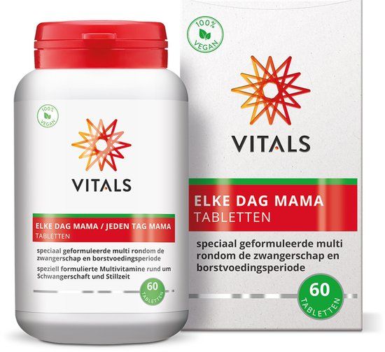 Vitals Elke Dag Mama - 60 tabletten - multivitamine