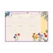 Grupo Erik Wild Flowers A4 Weekly Planner - Portuguese - Multicolours