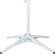 Aktive Voet voor Parasol 65 x 60,5 x 65 cm Metaal Wit (6 Stuks)