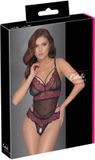 Cottelli Collection Crotchless Body S/M Red