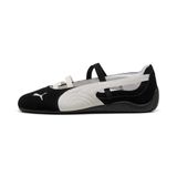 PUMA Ballerina met riempjes 'Speedcat' zwart / wolwit