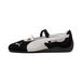 PUMA Ballerina met riempjes 'Speedcat' zwart / wolwit