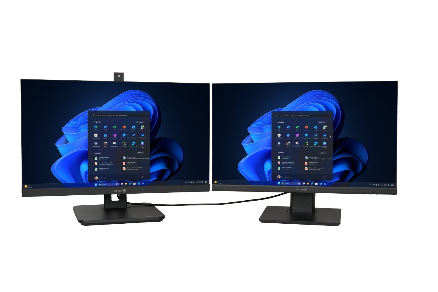 Terra All-in-One-PC 2410HA Greenline - 23.8" FullHD monitor - Intel Core i5-14500 - 16GB - 1TB M.2 SSD - Windows 11 Pro