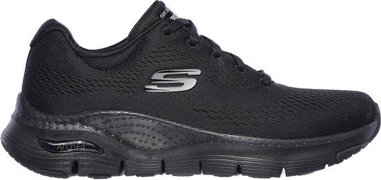 Skechers Arch Fit - Big Appeal Dames Sneakers - Black/Black - Maat 39