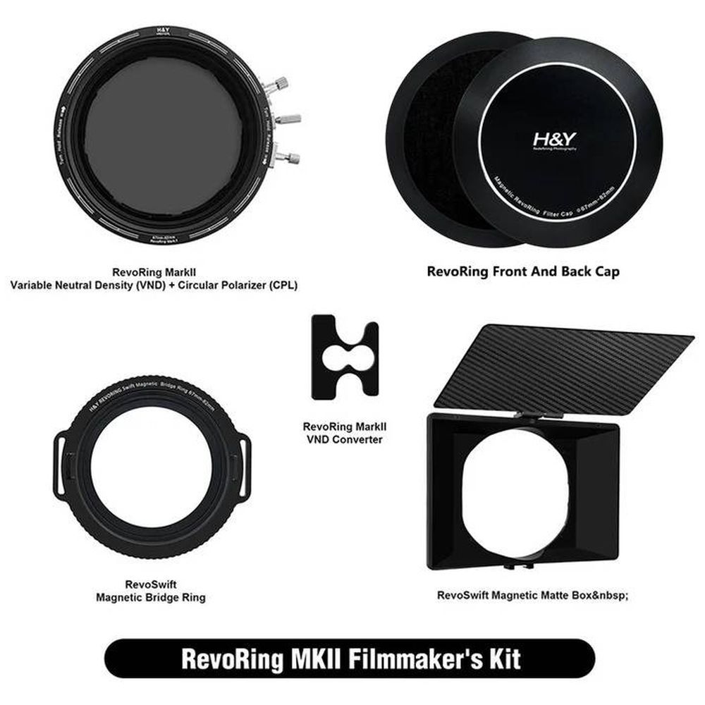 H&Y RevoRing MKII video kit 82-95mm (RNC95-II + RBR-95 + RMBOX + RC01)