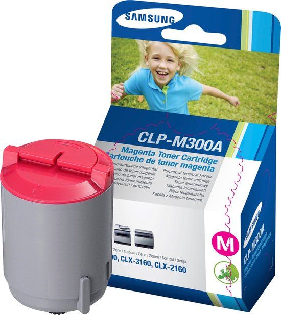 HP Samsung CLP-M300A Magenta Toner Cartridge - Original