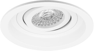 BES LED Spot Armatuur GU10 - Pragmi Domy Pro - Inbouw Rond - Mat Wit - Aluminium - Verdiept - Kantelbaar - Ã˜105mm