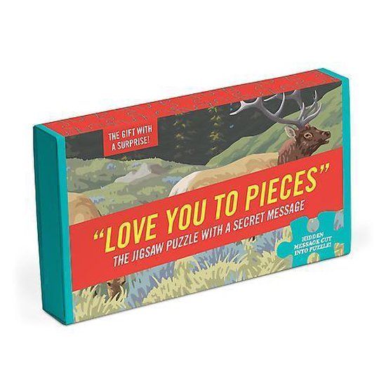 Knock Knock Love You To Pieces Message Puzzle