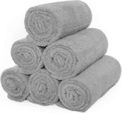 Today Handdoek Zinc - Lichtgrijs - 50cm x 90cm - Katoen - 500 g/m2 - Set van 6