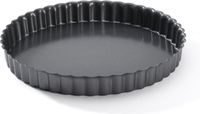DeBuyer Ronde Gecanneleerde Taartvorm 20cm Noir Acier