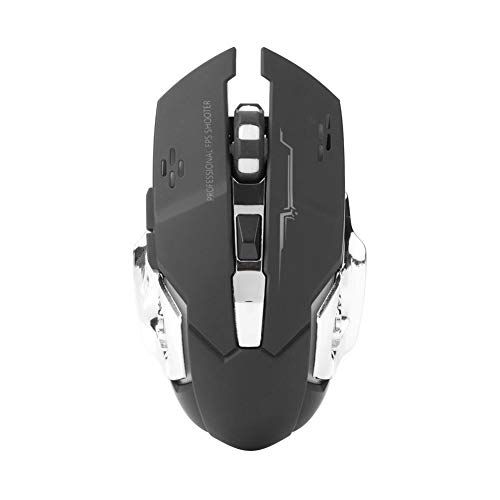 Topiky Draadloze muis - Zwart - 2400 DPI - USB - 2.4 GHz - Gaming/Kantoor