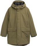 Tom Tailor Denim Parka met waterafstotende functie - Maat M - jungle soil green