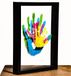 Cadre photo Empreinte - Kit d'empreintes familiales avec cadre - Acrylique et peinture - Cadeau de naissance - Souvenir