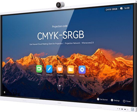HUAWEI eKit IdeaHub S2 Interactief flatscreen 86" 4K Ultra HD Zwart Touchscreen