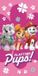 Jerry Fabrics Serviette de plage Paw Patrol, Playtime - 70 x 140 cm - Coton