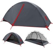 Merkloos Backpacktent - 1 persoon - Waterdicht - 1,8 kg - Lichtgewicht rugzaktent