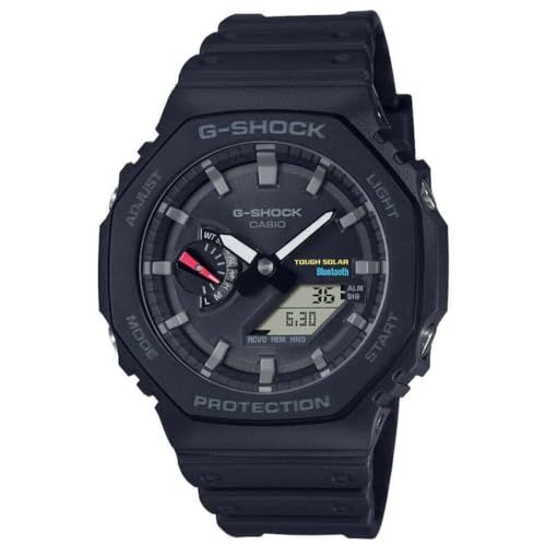 Polshorloge G-Shock GA-B2100-1AER Heren Horloge - Zwart - Resin - 45.5mm