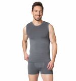 Odlo Performance Light Thermoshirt Heren Grijs Melange L