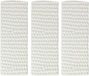Gerimport Vaporisateur d'eau - 8x - céramique - 400 ml - humidificateur de radiateur - blanc crème