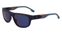 LACOSTE L6042S 424 MATTE BLUE/BLUE FLASH ORANGE 55/17/145 Mannelijke Zonnebrillen