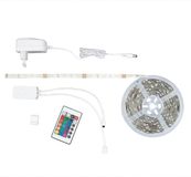 Briloner Leuchten WIFI LED-strip - 5m - RGB - via TUYA App en afstandsbediening - wit