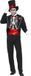 Smiffys R.H. Smith & Sons Wig Makers Ltd Day of the Dead heren verkleedkleding kostuum bones - Halloween L