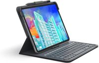 ZAGG Messenger Folio 2 Keyboard Case voor de Apple iPad 11 (2025) 11 inch A16 / iPad 10 (2022) 10.9 inch - QWERTZ / DE - Zwart