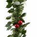 Merkloos / Sans marque Decoris Kerstslinger Hulst - Groen - 270 cm - Kunststof