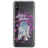 ERT GROUP mobiel telefoonhoesje voor Xiaomi REDMI 9A origineel en officieel erkend Star Wars patroon R2D2 002 optimaal aangepast aan de vorm van de mobiele telefoon, gedeeltelijk bedrukt