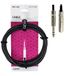 GEWA Hoofdtelefoonverlenging Pro Line 6,3mm/3m, zwart, REAN-stekker, stereo jack (m) - stereo jack (m), 190711