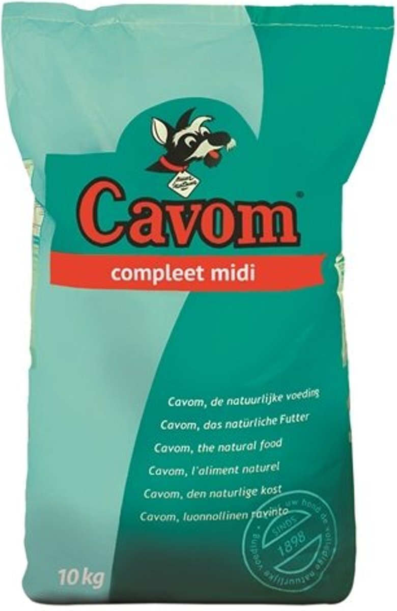 CAVOM Compleet Midi - Hond - Volledig droogvoer - 2 kg