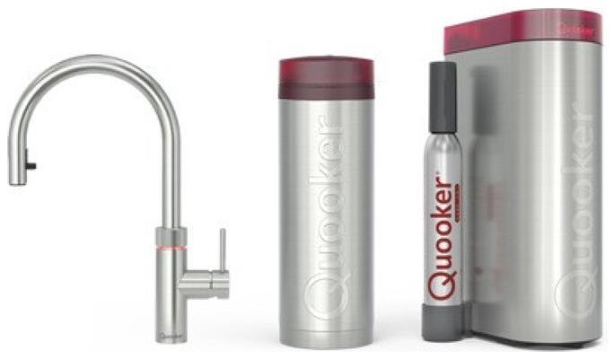 Quooker PRO3/Cube flex chroom