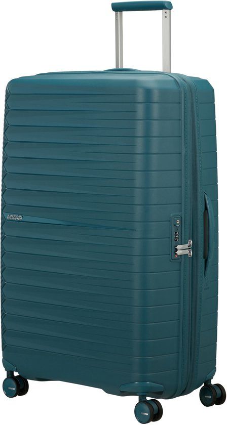 American Tourister Fastforward spinner (4wiel)78/34 - uitbreidbaar - Totally teal - 118 l