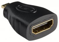 mumbi Micro HDMI naar HDMI Adapter - Zwart