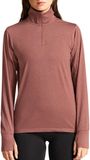 Craft Flow Dames ondershirt met lange mouwen 1/2 rits