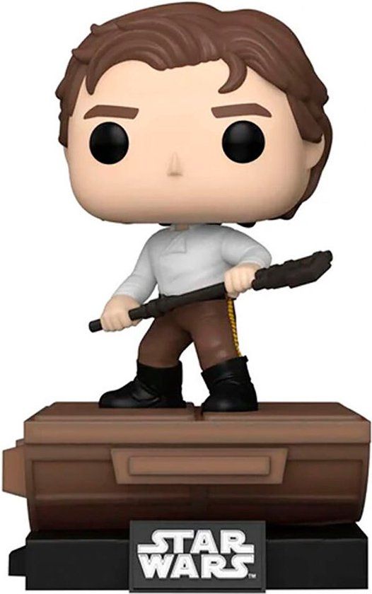 Funko Pop! Star Wars: Return of the Jedi - Han Solo on Jabba's Skiff Deluxe Build-A-Scene