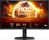 AOC C27G4ZXU 27" Full HD 280Hz Curved Gaming Monitor