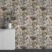 Papier peint panoramique motif feuilles tropicales 130 cm x 81 cm