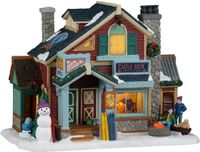 Lemax Castle Rock Ski Outfitters