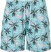 Urban Classics Pattern Tropical Bird Aop Zwemshorts XXL Blauw
