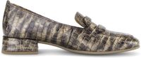 Gabor - Dames - Loafers - Bruin - Leer - Maat 38.5