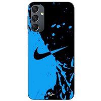 Nike Coque Pour Samsung galaxy A24 noir et bleu
