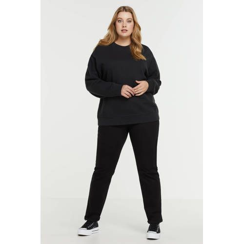 Levi's Plus 724 High Waist Straight Fit Jeans - Black Sheep