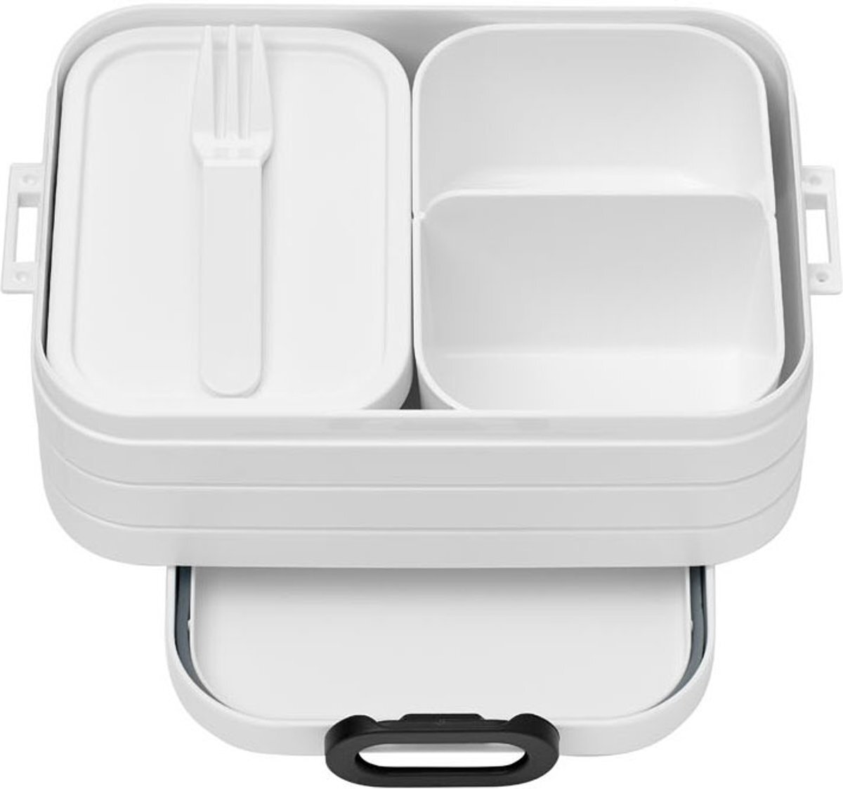 Curver Mepal Bento Lunchbox Take a Break Midi - Wit Afmeting artikel: 18,5 x 12 x 6,5 cm, inhoud 900 ml
