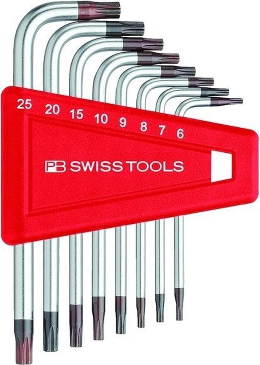 PB Swiss Tools stiftsleutelset Torx TX 6-25 - PB410.H6-25